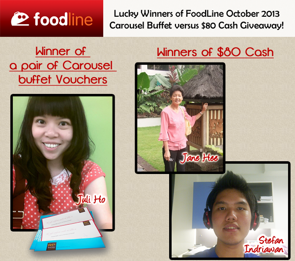 FoodLine September/October 2013 Facebook Giveaway